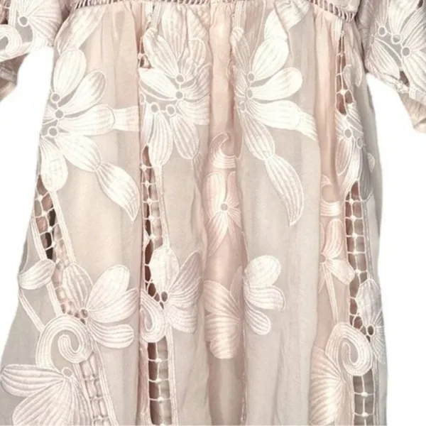Lovers + Friends Blush Floral Mini Dress XS - Image 8