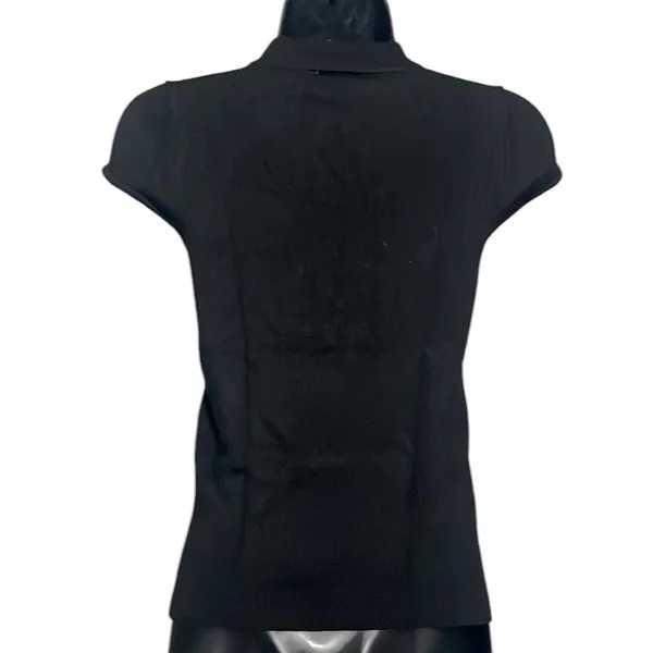 Anthropologie Etttwa Black Merino Wool Top - Image 2