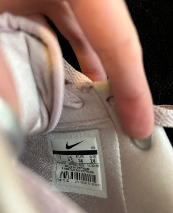 Nike Low Pink Iridescent Air Force 1 - Image 6