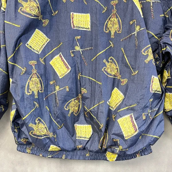 Vintage Slade Womens Windbreaker Jacket Size M Golf Boxy Retro 80s 90s Kitsch - Image 7