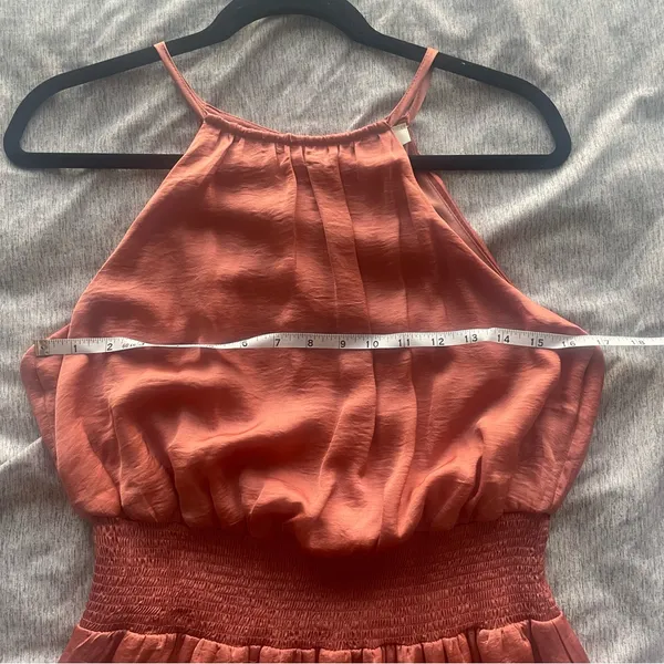 She + Sky Midi Dress in Copper Size Medium NWT‎ - Image 10