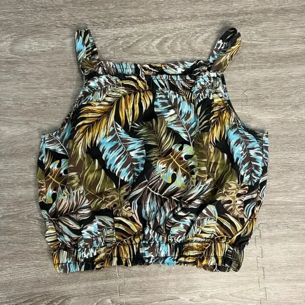 NWT‎ Jane and Delancey Women's Medium Floral Tank Top Spaghetti Straps Summer - Image 2