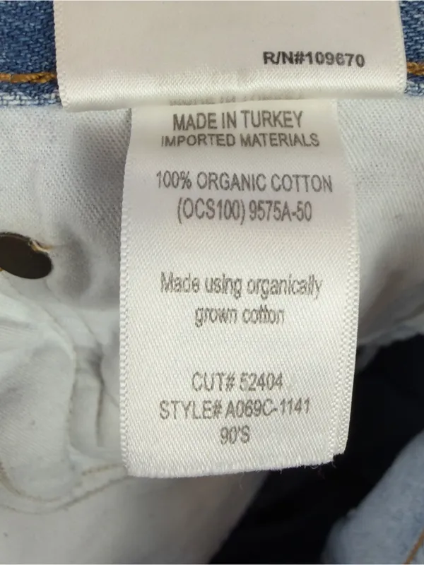 AGOLDE 90's Mid Rise Loose‎ Fit Jeans in Fall Out Blue Size 24 - Image 8