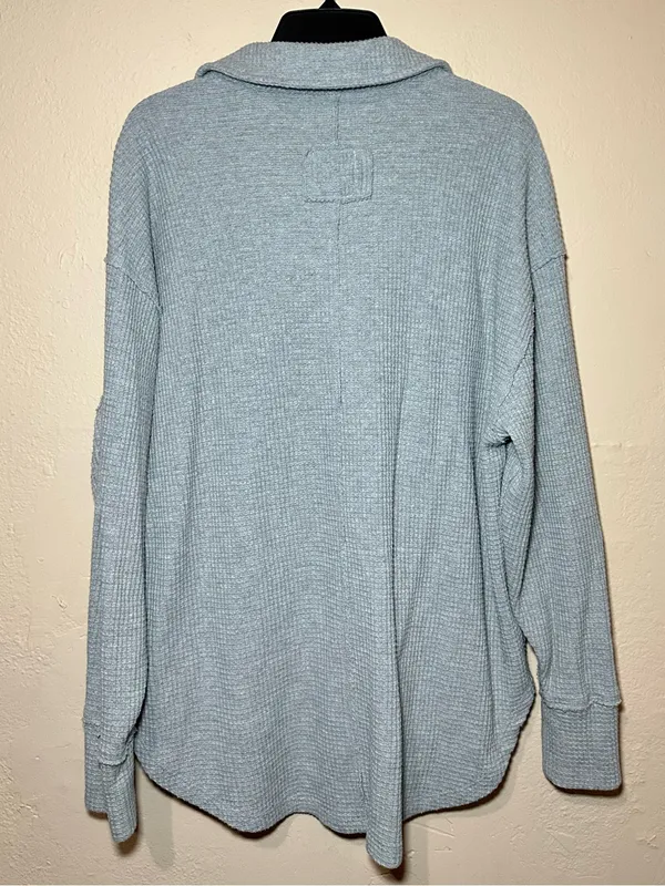 Aerie Waffle Knit Polo Shirt - Image 2