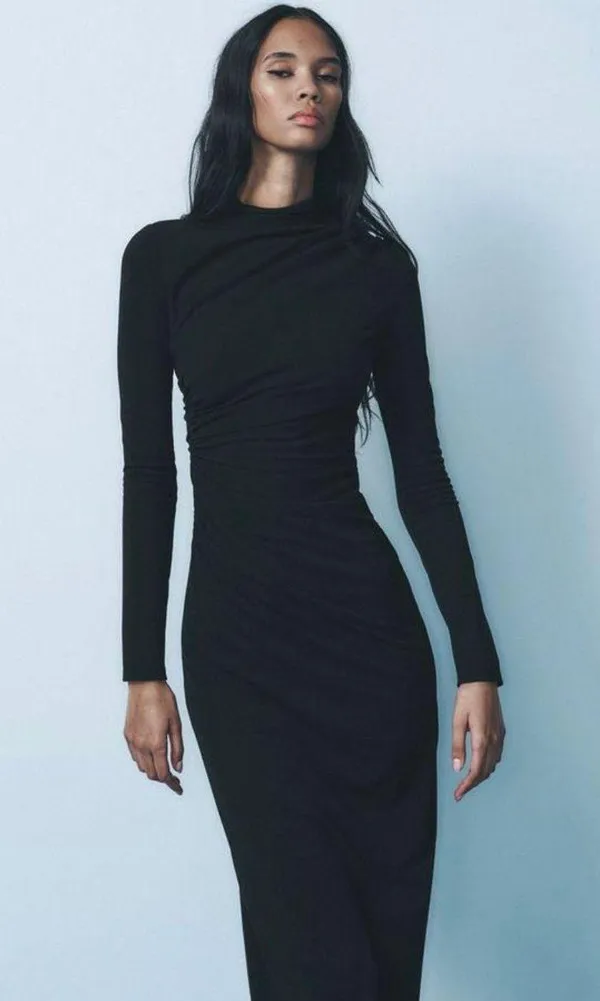 Black Maxi Dress - Image 2