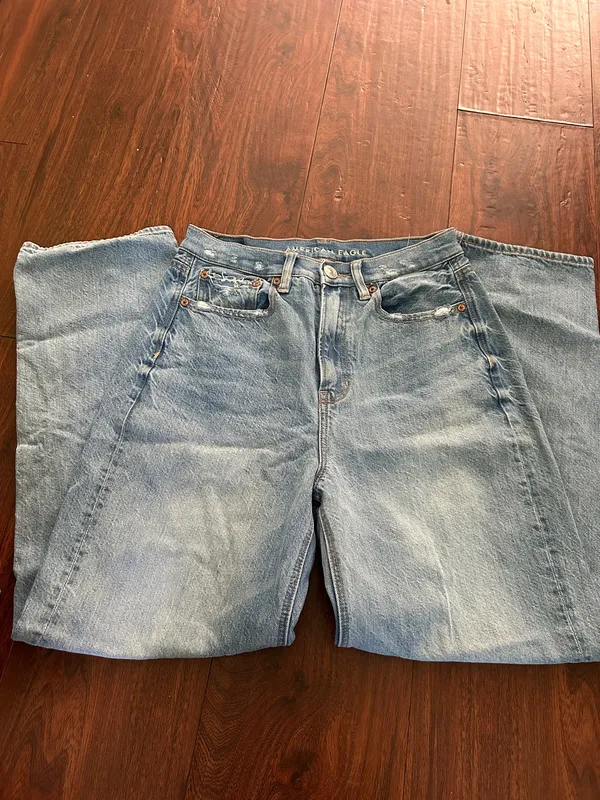american eagle straight leg jeans - Image 2