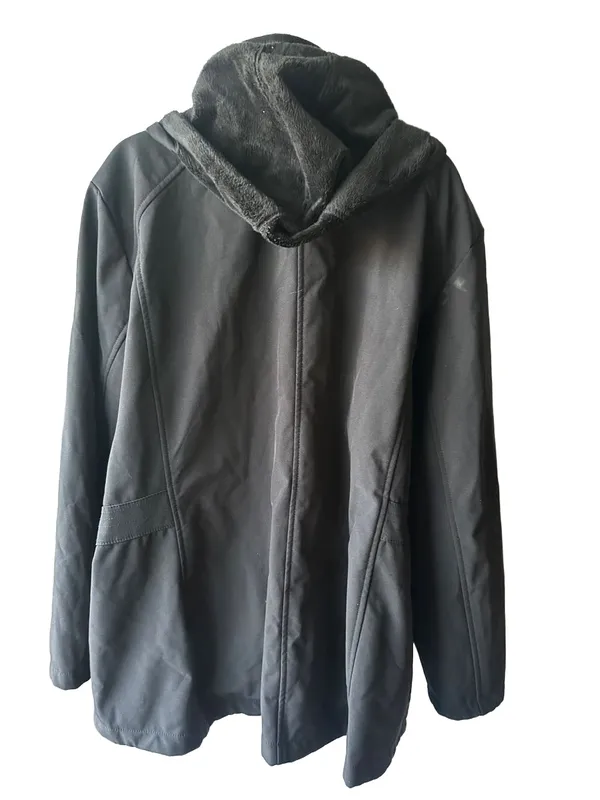 ZeroXposur Women’s Black Softshell Jacket Fleece Collar Full Zip 3X Outdoor - Image 2