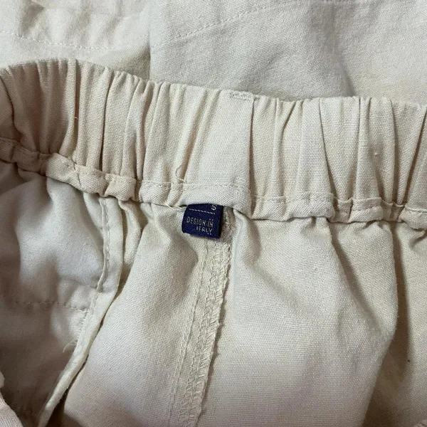 Made in ITALY Women's Gorpcore Granola Girl Drawstring‎ Shorts Size S - Image 3