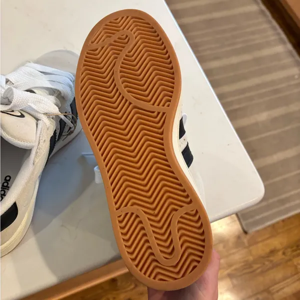 Adidas Campus 00s Shoes White with Black Stripes - Image 3