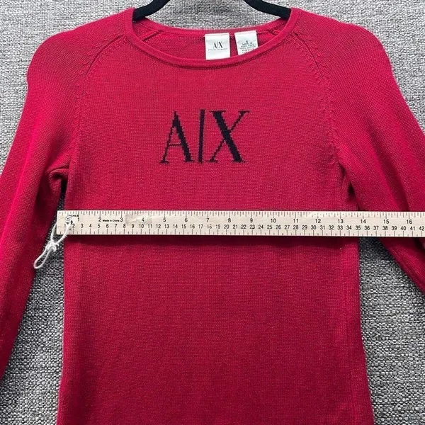 Armani Exchange AX Sweater Red Small‎ - Image 8