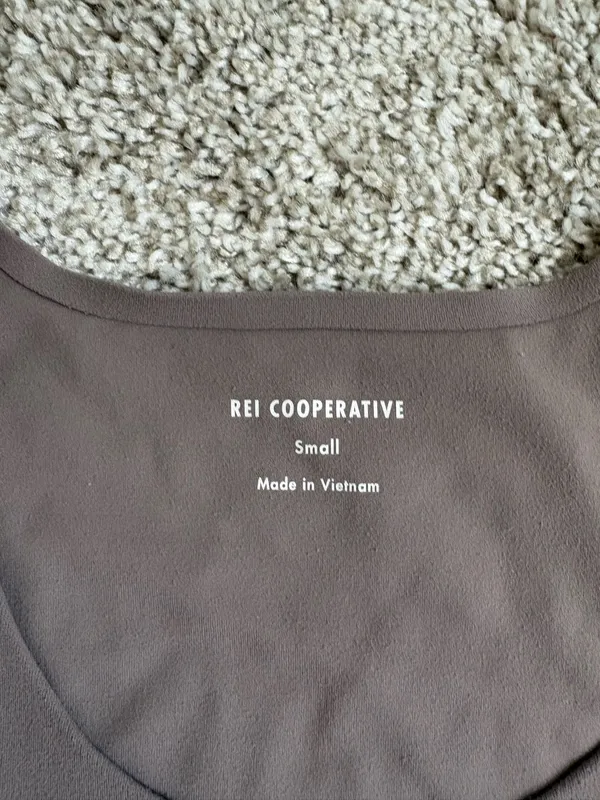 REI Brown High Neck Sports Bra - Image 2