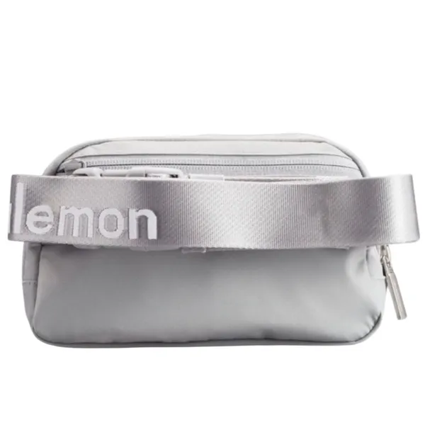 Everywhere Belt Bag 1L Wordmark Silver Drop / White - Image 2