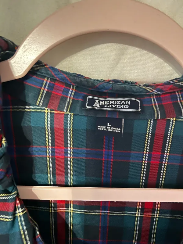 American living plaid polo - Image 3