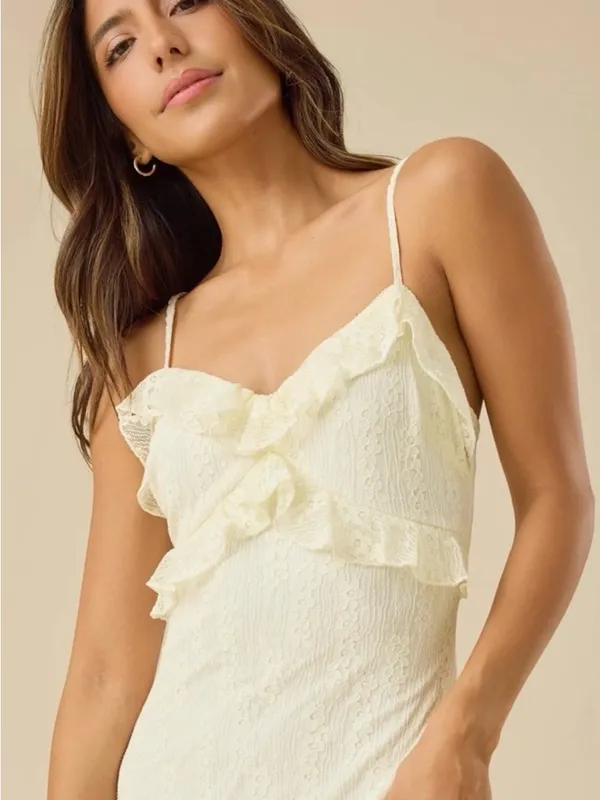 Altar'd State Altar’d State Adrianna Lace Maxi Dress - Image 2