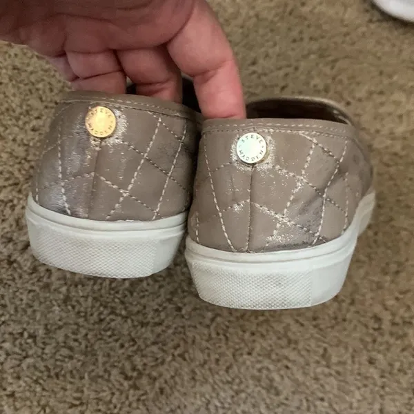 Steve Madden Women's Ecentrcq Shimmer Sneaker Size 7B - Image 11