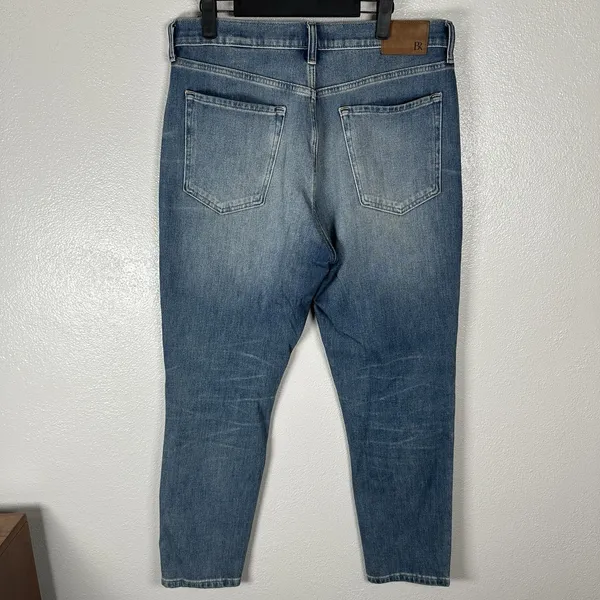 Banana Republic Womens Size 31 Blue Medium Wash High-Rise Slim‎ Denim Jeans - Image 3