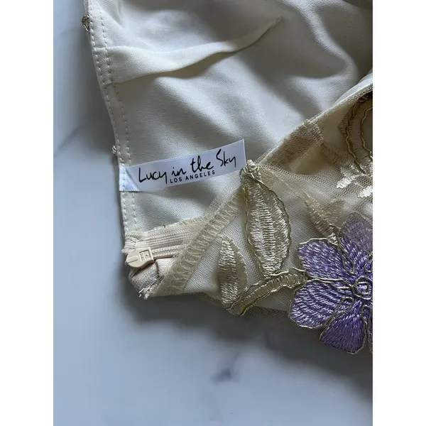 Lucy In The Sky Amari Mini Dress Sz Large - Image 5