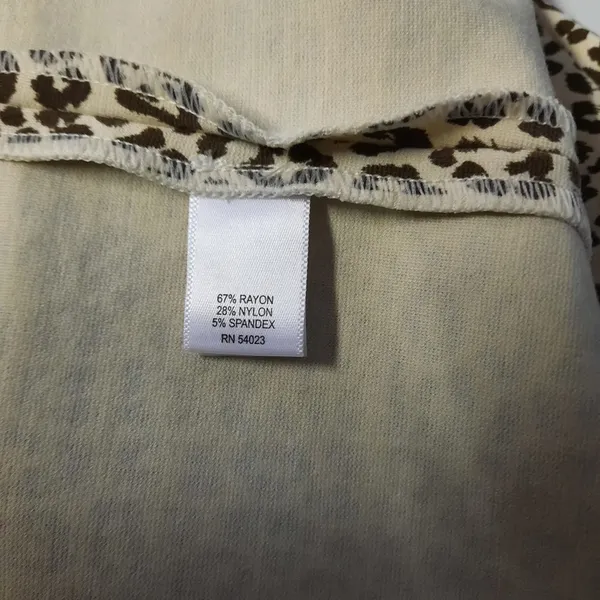 Banana Republic Womens Dress Size 8 Leopard Print Career Going Out Minimalist - Image 8