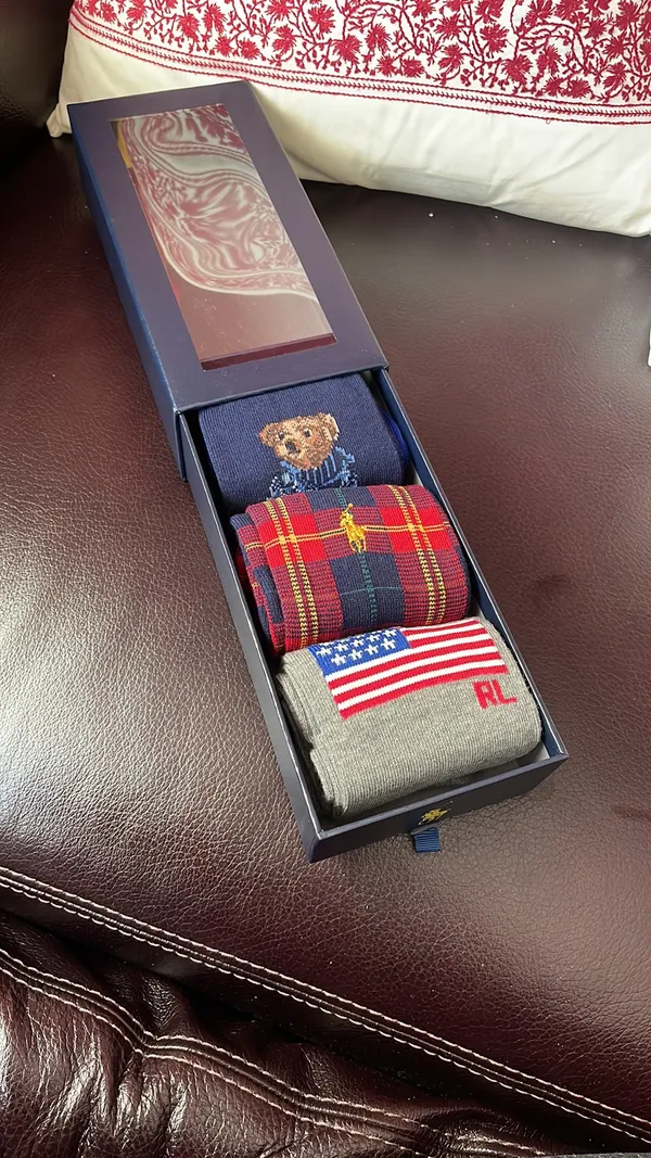 Ralph Lauren Bear Sock Gift Box NIX - Image 6