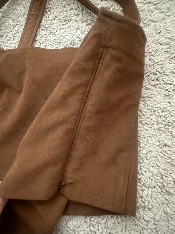 Abercrombie suede tank top - Image 4