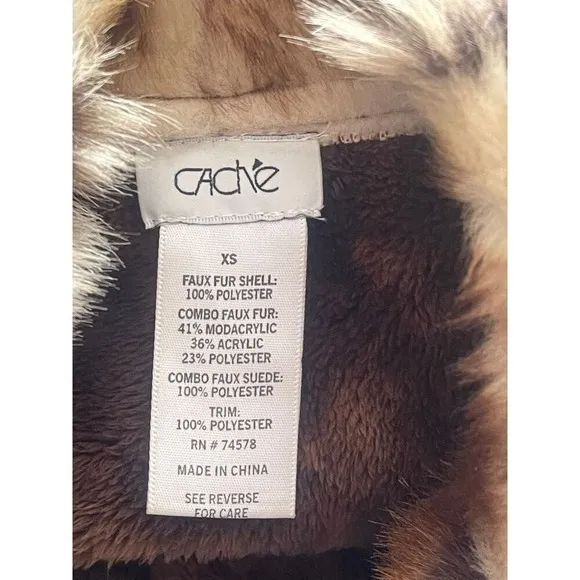 Cache Faux Fur Jacket - Image 7