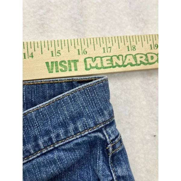 New York & Company Bootcut Jeans Women‎ 12 Tall Blue Low Rise Stretch Y2K - Image 3