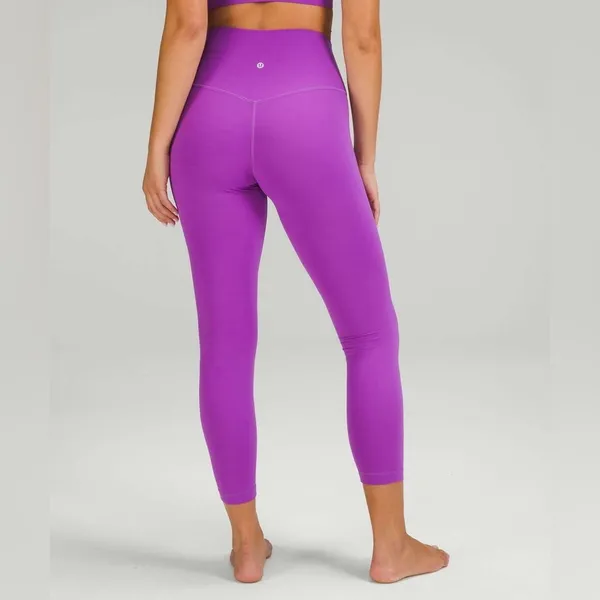 Lululemon‎ Align High-Rise Pant 25" Moonlit Magenta Size 10 - Image 2