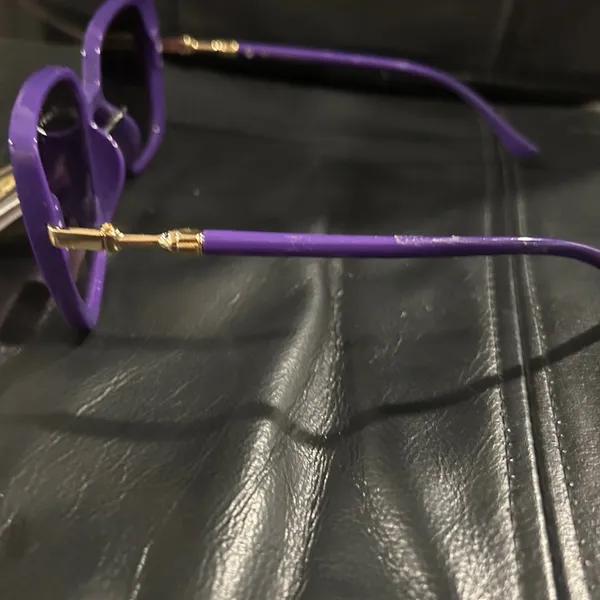 Luxury Purple Sunglasses - Image 3