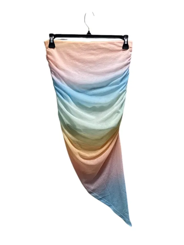 Abercrombie & Fitch The Trevor Project Rainbow Asymmetrical Swim Cover Size MP - Image 9