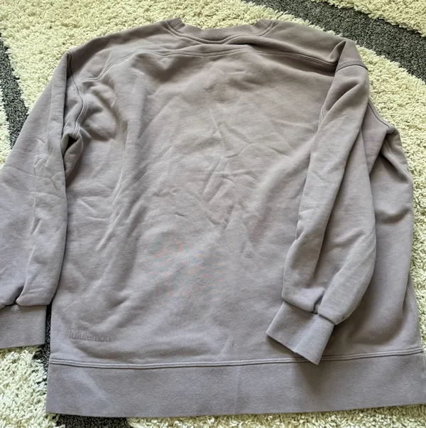 Lululemon Perfectly Oversized Crew violet  - Image 4