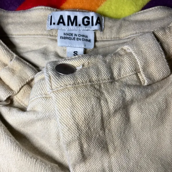 I.AM.GIA tan parachute pants - Image 3