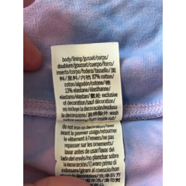 Victoria's Secret tie dye stretchy skort medium yoga running - Image 5