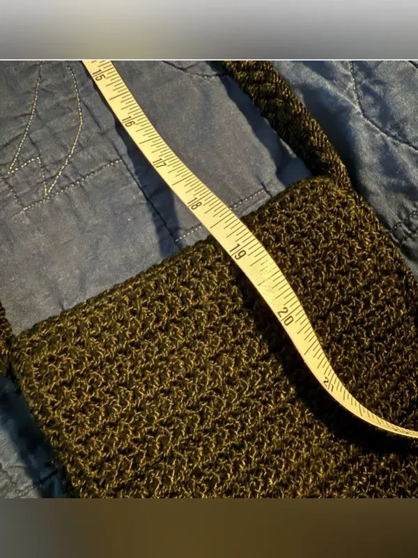 The SAK Mini Purse Black with Front Flap - Image 8