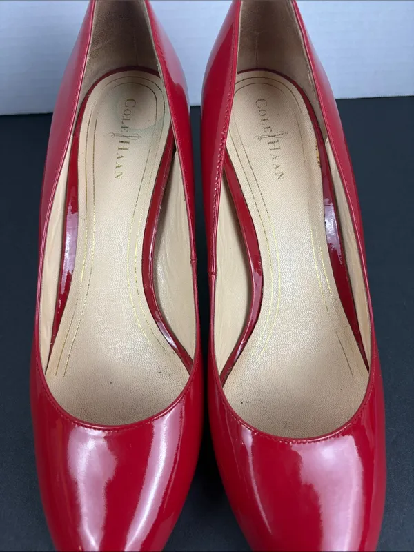 Cole Haan Classic Red Patent Women's heels pumps - Image 8