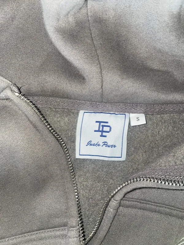 Inaka Power Zip Sweatshirt Gray - Image 3
