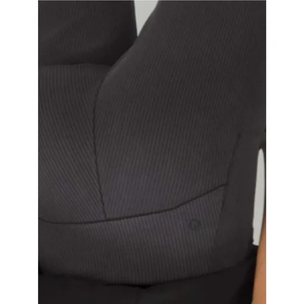 Lululemon Ribbed Softstreme Zip-Leg High-Rise Cropped Pants 25" Black Women’s 10 - Image 12