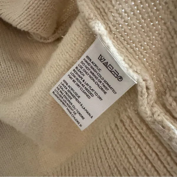 Urban Outfitters Beige Knit Cardigan Size Small - Image 5