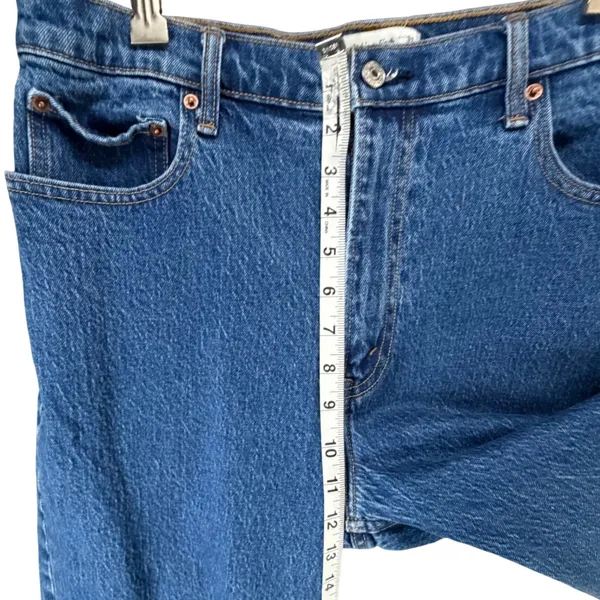 Abercrombie & Fitch The 90s Relaxed Jeans 31/12 SHORT Blue Classic Americana - Image 9