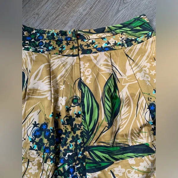 Anthropologie Edme & Esyllete Floral Pattern Hippie Skirt Multi Color Size XS 2 - Image 5
