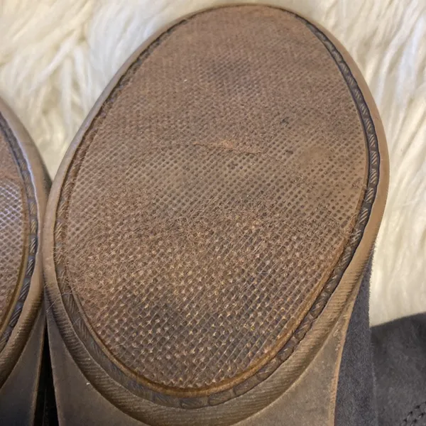 Boots long 16” color bluish/gray excellent condition see pictures size 8.5 - Image 8