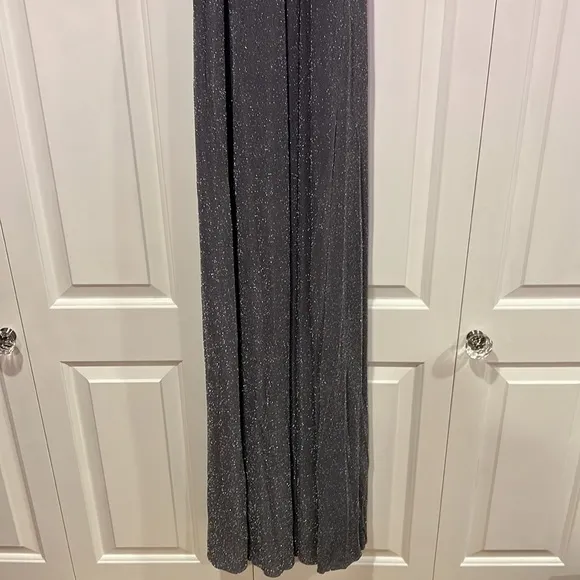 Show me‎ your mumu wedding new with tags gray sparkle maxi dress small - Image 6