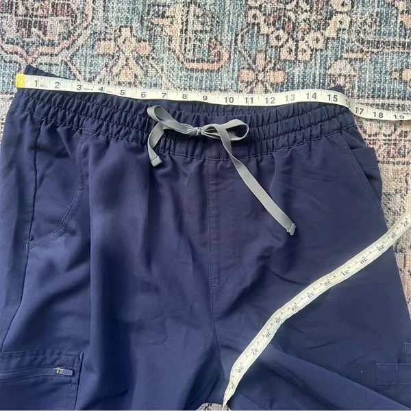 Figs Women's Navy Uman Relaxed Jogger Scrub Pants Size XL - Image 10