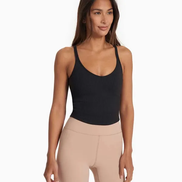 Vuori Rib Crop Tank Top - Image 6