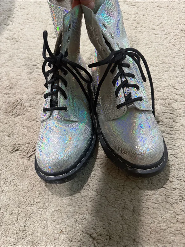 Dr Martens 1460 Pascal Multi
Glitter Boots size 7 EUC - Image 6