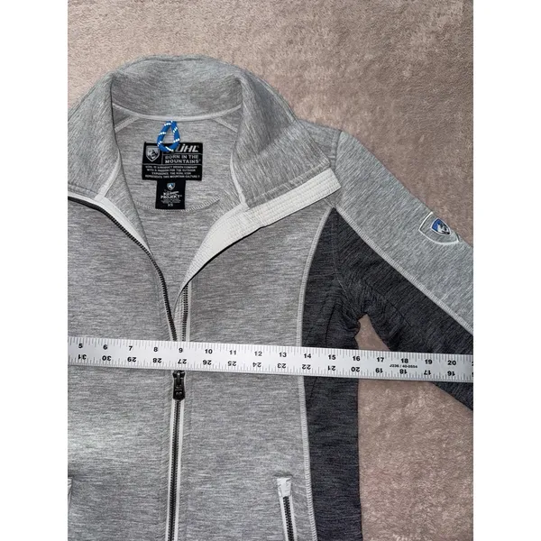 Kuhl Women's Projekt Kestrel Jacket Poly Rayon Spandex Full Zip Gray Size XS - Image 6