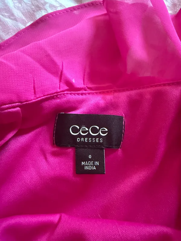 CeCe Dress Pink Hot - Image 4