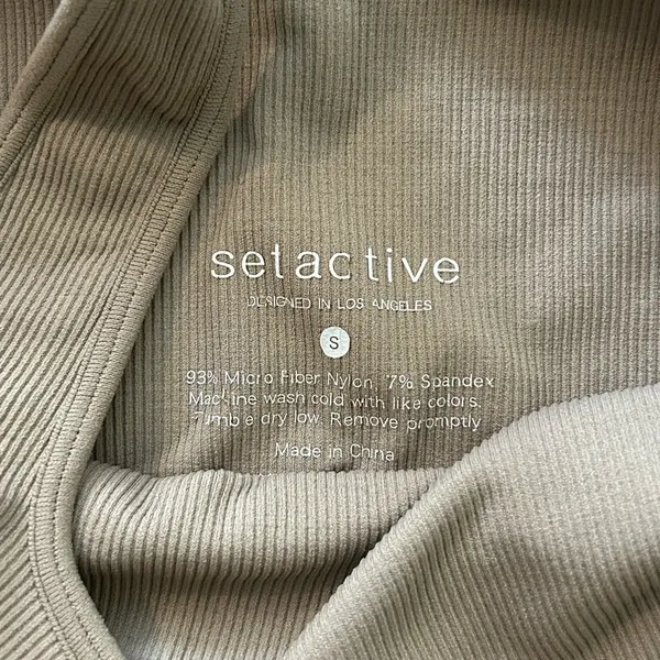 SET Active Cream Sports Bra - Image 3