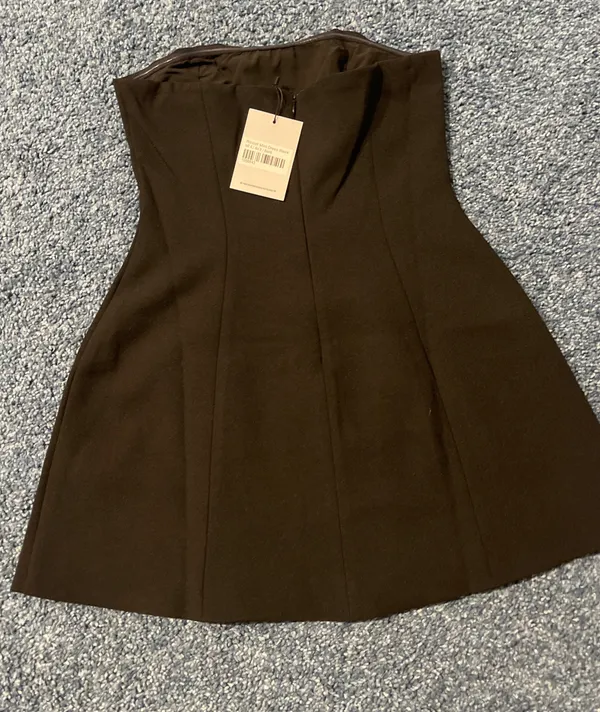 Princess Polly Black Mini Dress - Image 4