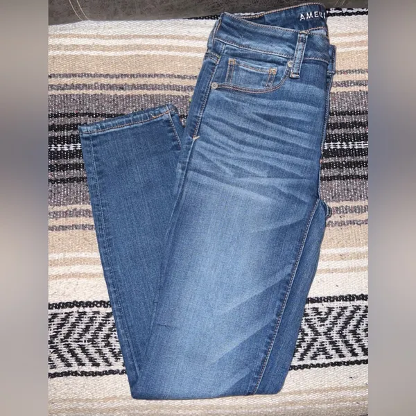 American Eagle Jeans - Hi-Rise Skinny|Super Stretch - Medium wash - Image 2