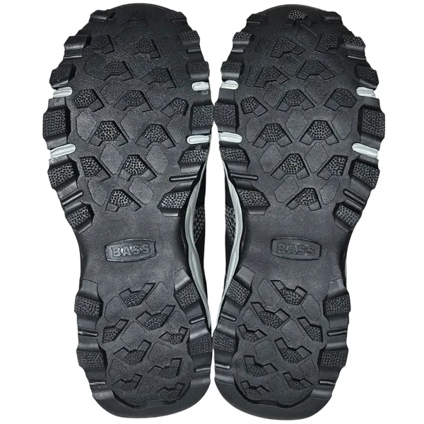 Bass Outdoor‎ Aqua Mesh Trail Water Shoes Women's 10M Black Red Lace Up - Image 6